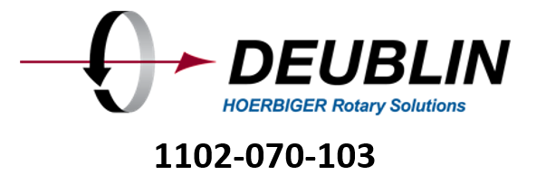 Deublin rotary union 1102-070-103 model