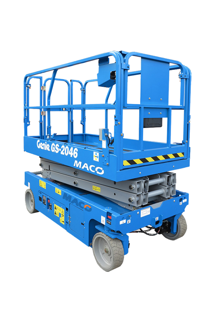 Maco Corporation Buy, Rent Genie 26 Ft Scissor Lift 544 Kg Capacity